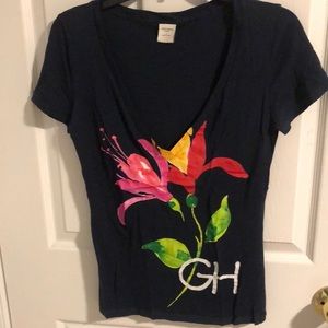 Hollister deep V-neck classic T-shirt